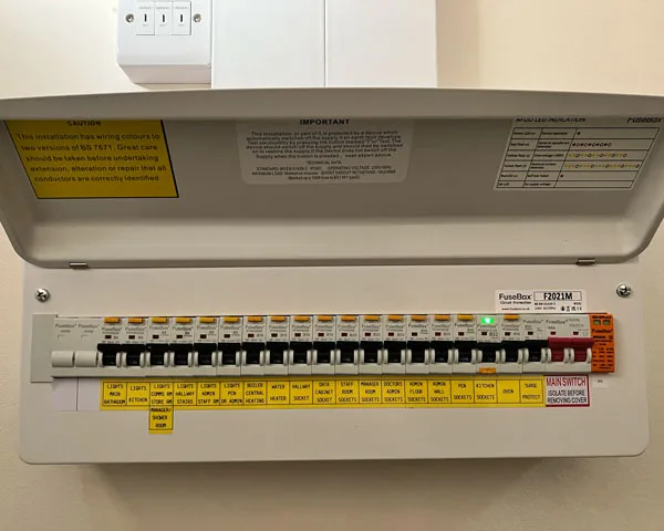 Consumer unit upgrades and installations